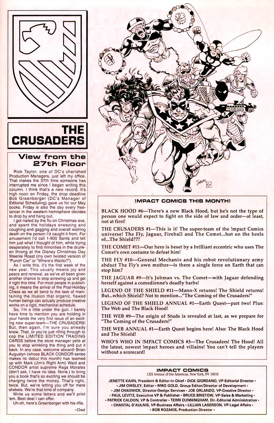 Read online The Crusaders comic -  Issue #1 - 26