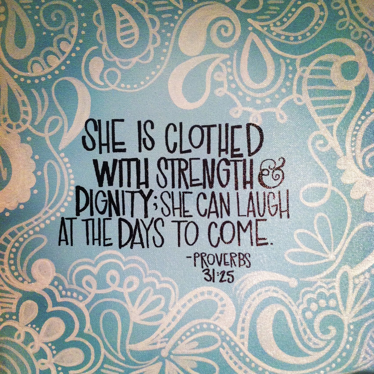 B krafty proverbs 31 25