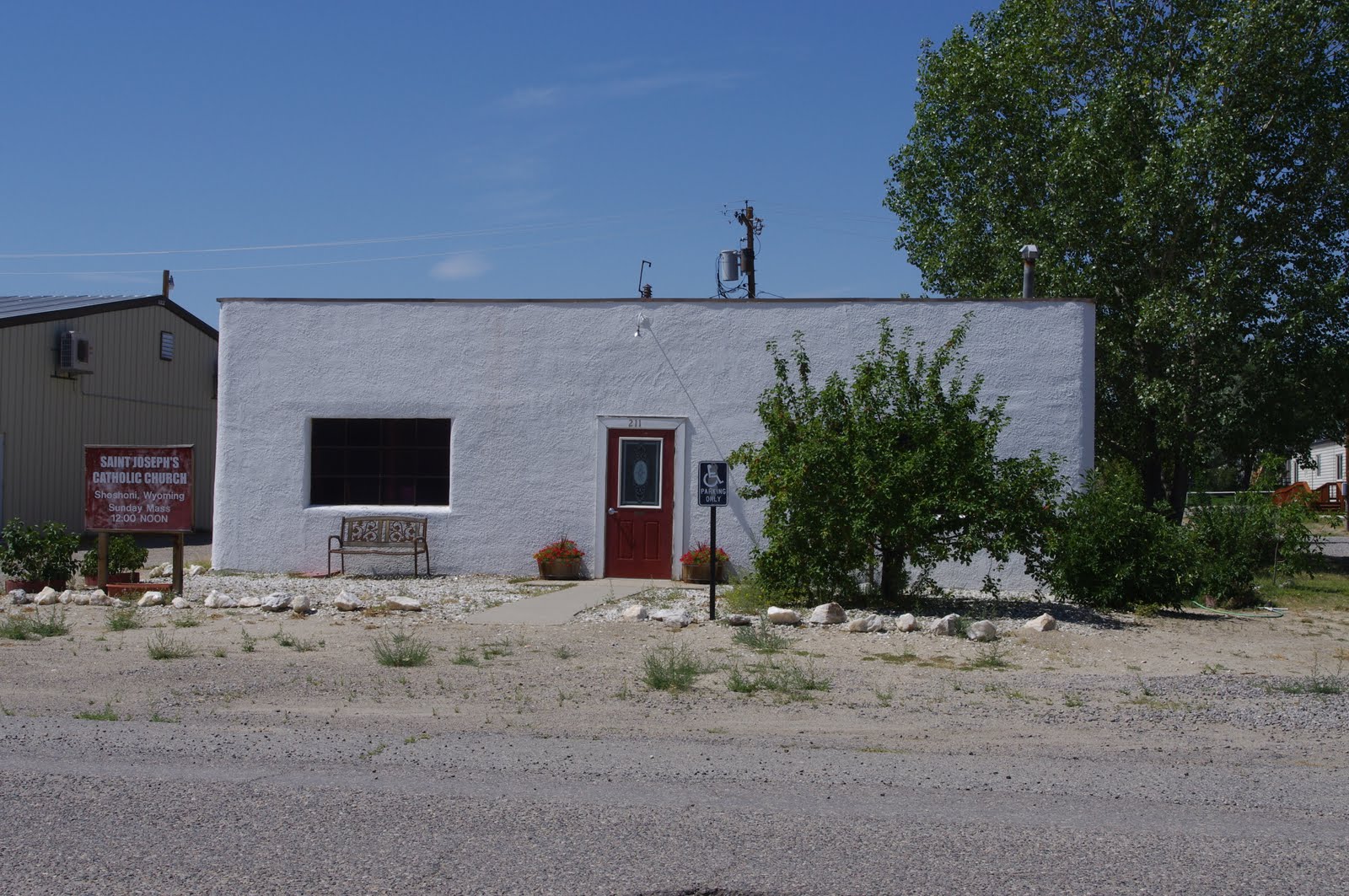Churches of the West St. Joseph's Roman Catholic Church, Shoshoni Wyoming