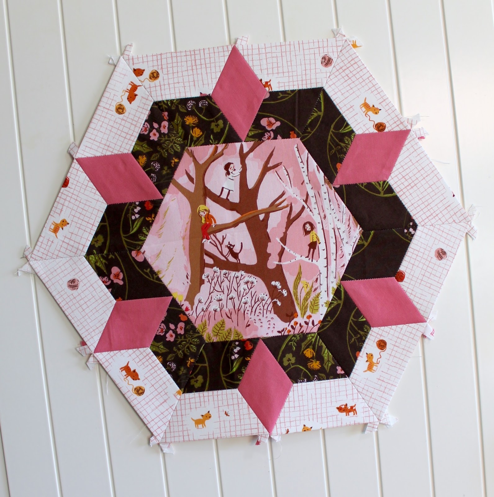 Tiger Lily and a Cherished Quilt. Tales of Cloth Bloglovin’