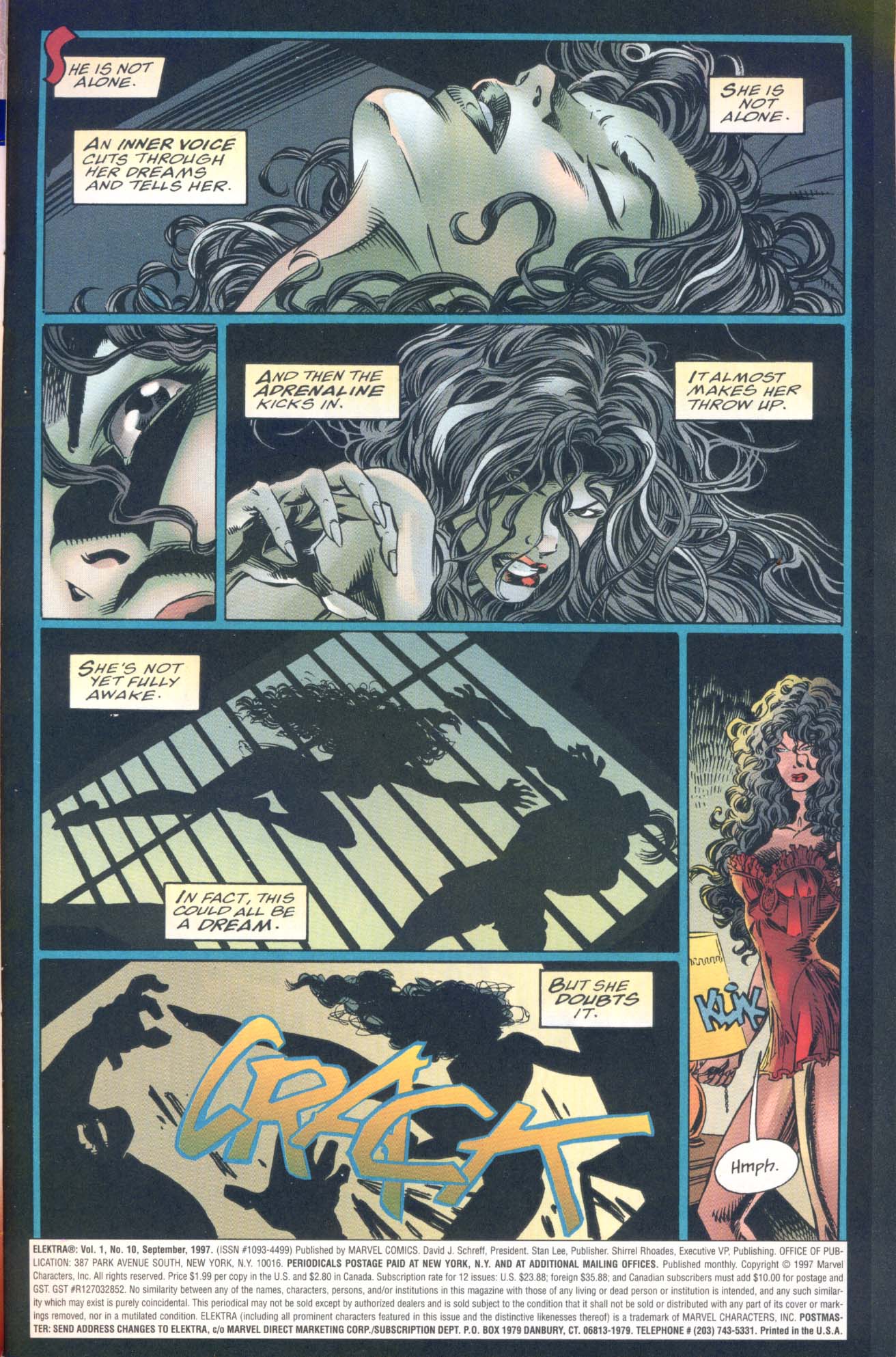 Elektra (1996) Issue #10 - Flowers & Flamethrowers #11 - English 5