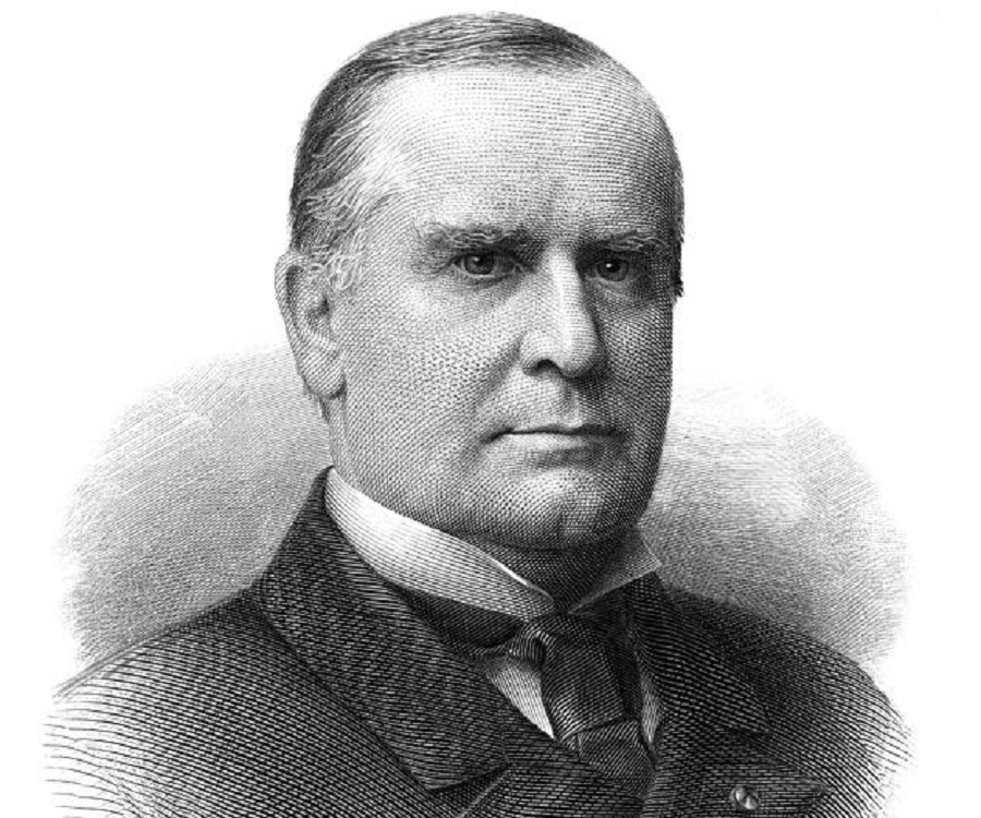 Presidential outline william mckinley picture
