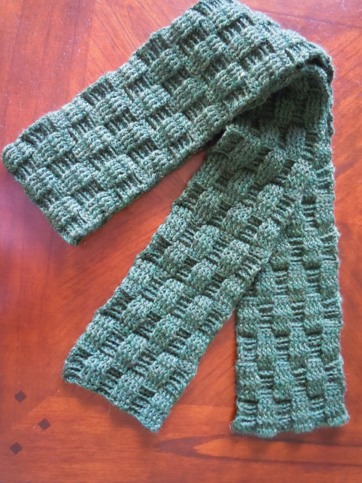 Illuminate Crochet: Men's Crochet and Basketweave Scarf