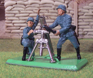 Britains Deetail German Infantry - Mortar Set
