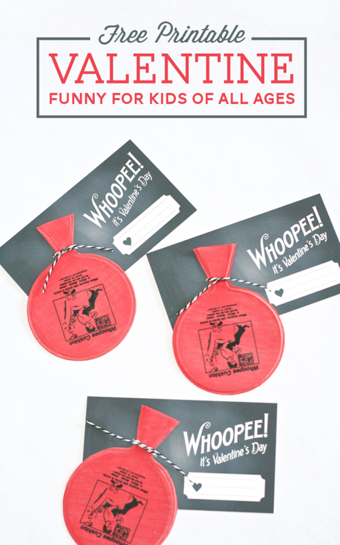 Whoopee Cushion Valentines