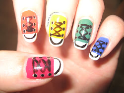 converse nails shoe nail notd cutepolish erica