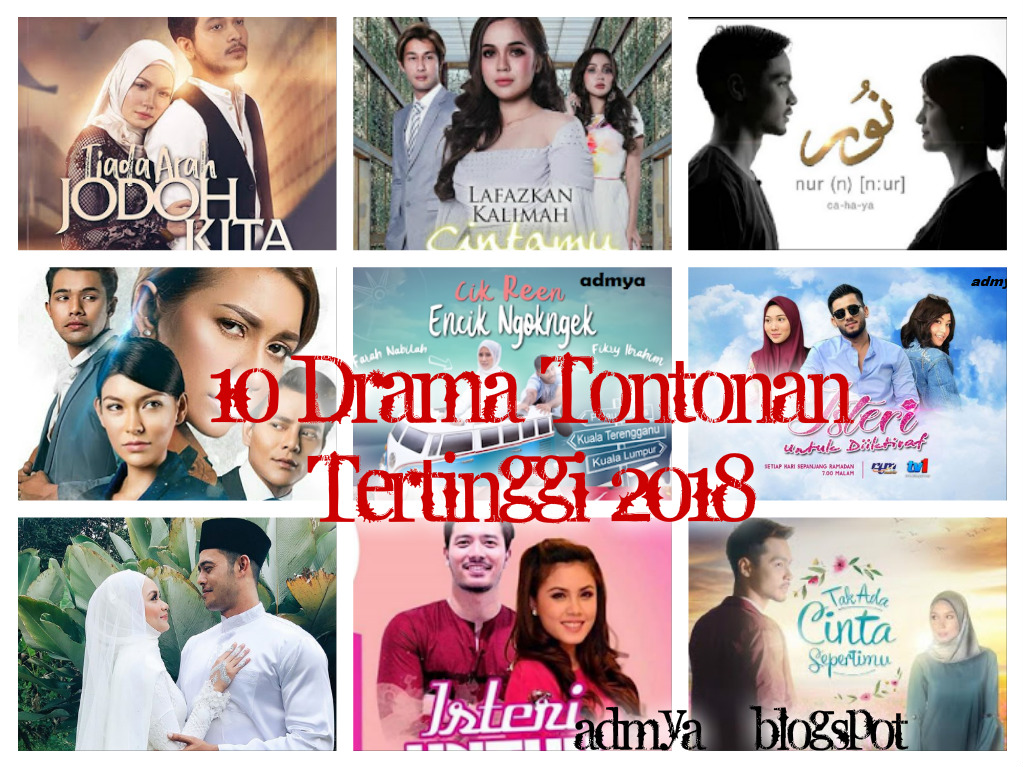 10 Drama Tontonan Tertinggi 2018
