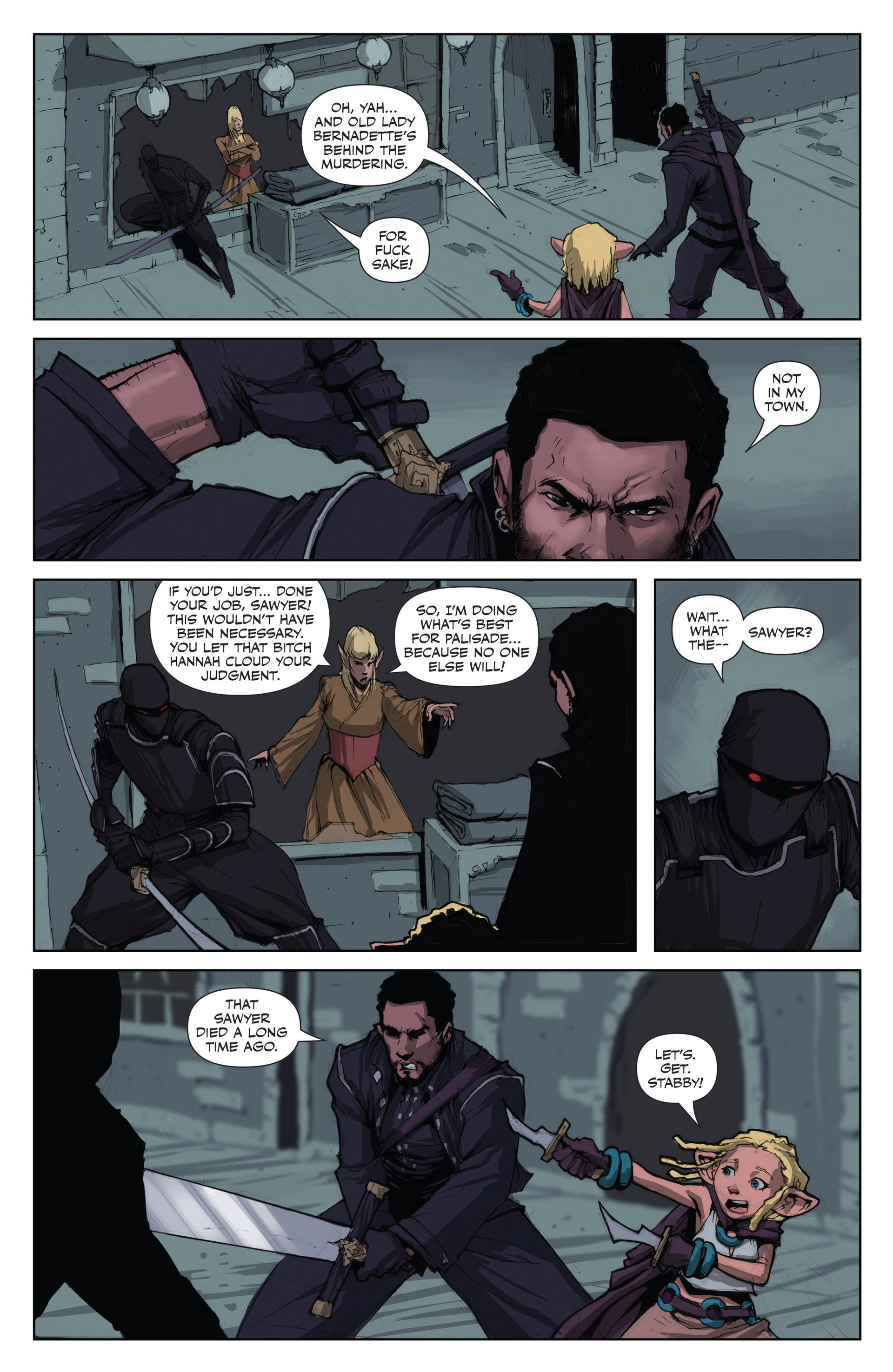 Read online Rat Queens (2013) comic -  Issue #4 - 5