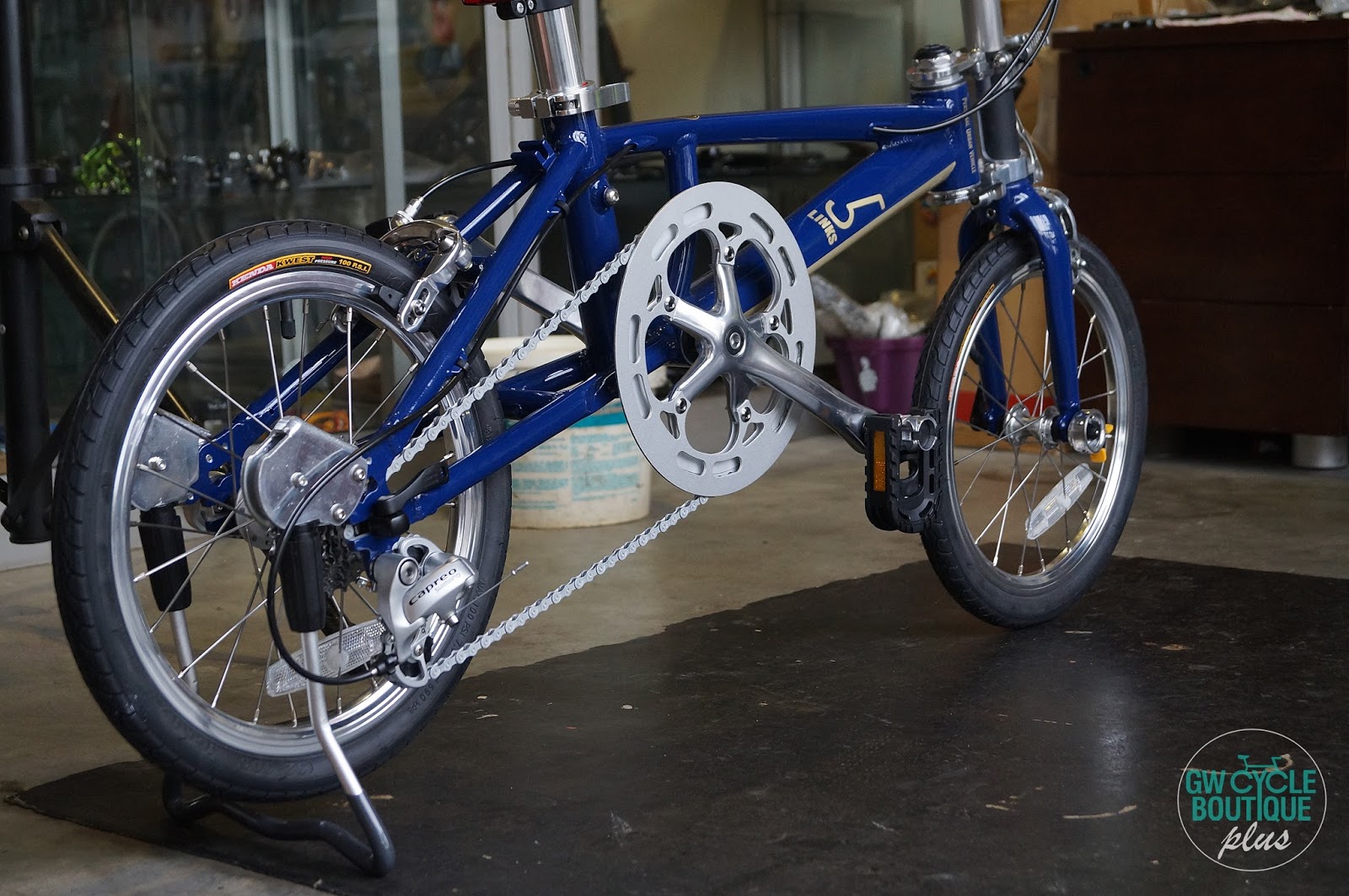 5links folding bike