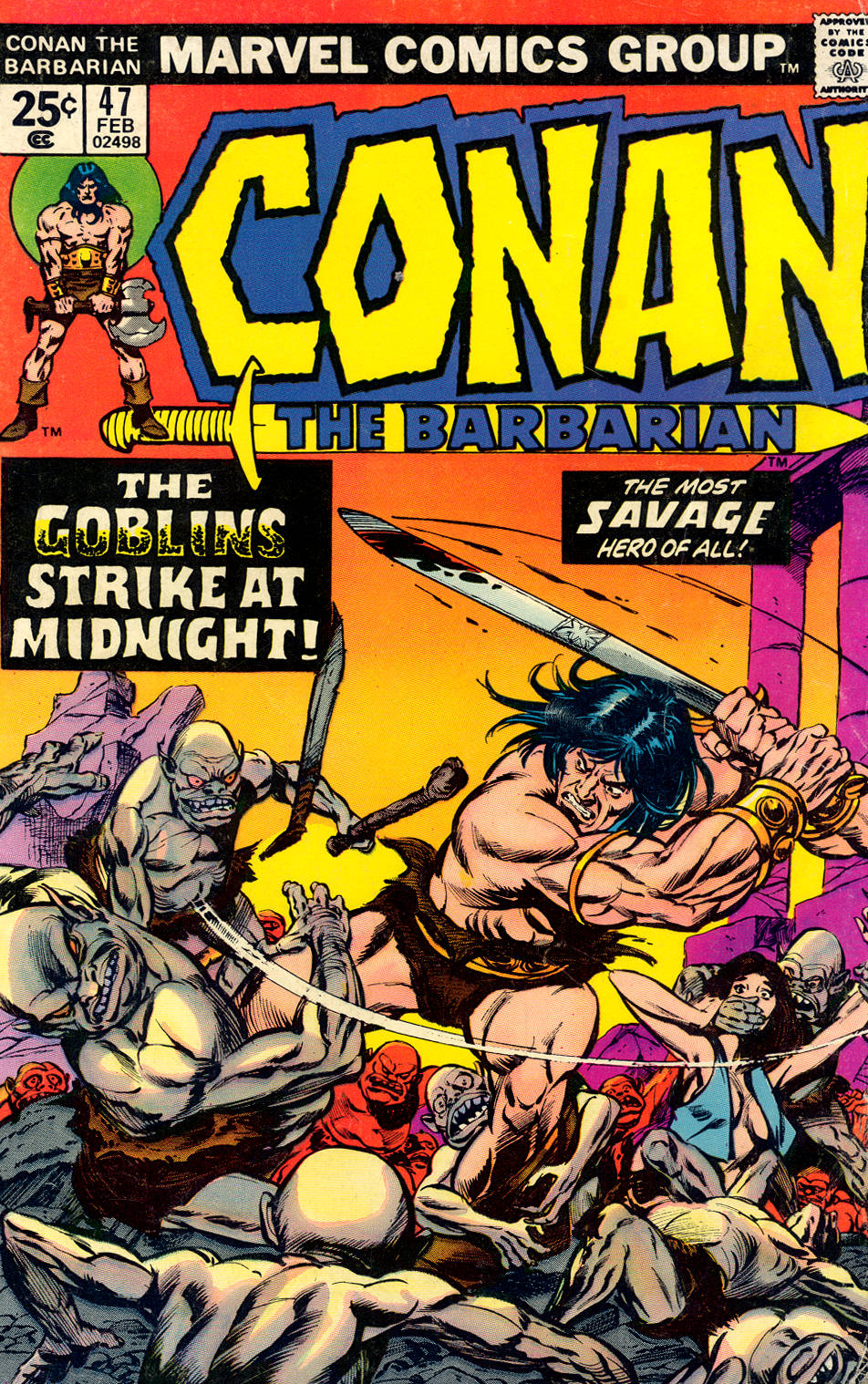 Read online Conan the Barbarian (1970) comic -  Issue #47 - 1