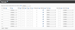Setting devices in Cisco IOU