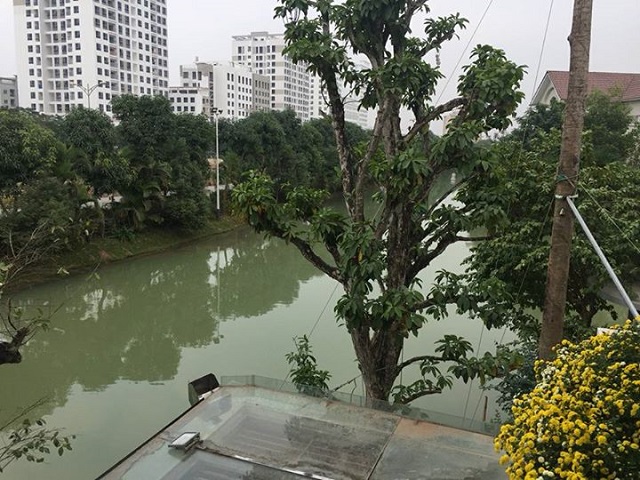 biệt thự mặt kênh thanh hà biệt thự mặt kênh thanh hà