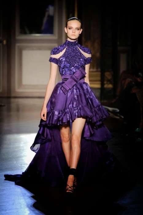 Amazing purple Zuhair Murad dress | Just a Pretty Style