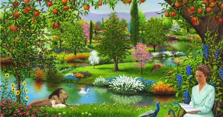 Belajar Alkitab Pohon di  tengah  taman  Eden