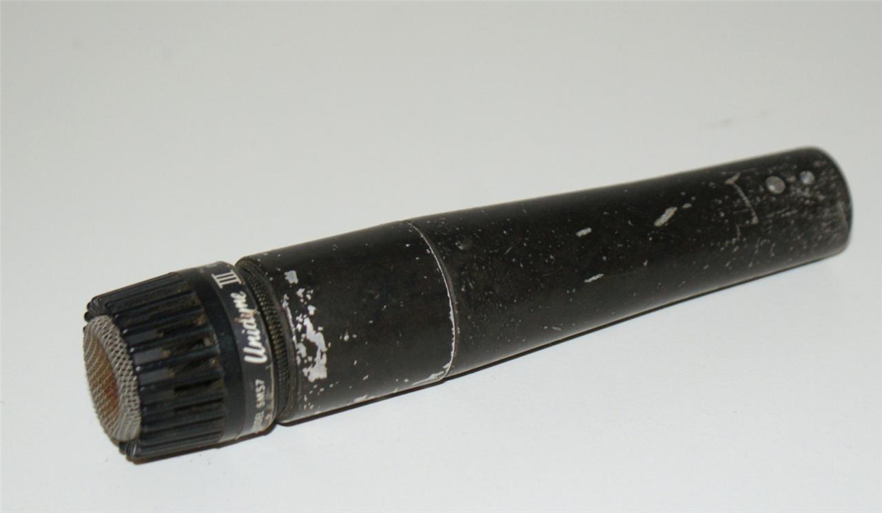 VINTAGE SHURE UNIDYNE III MODEL SM57 MICROPHONE ~ Gold Crafters Exchange