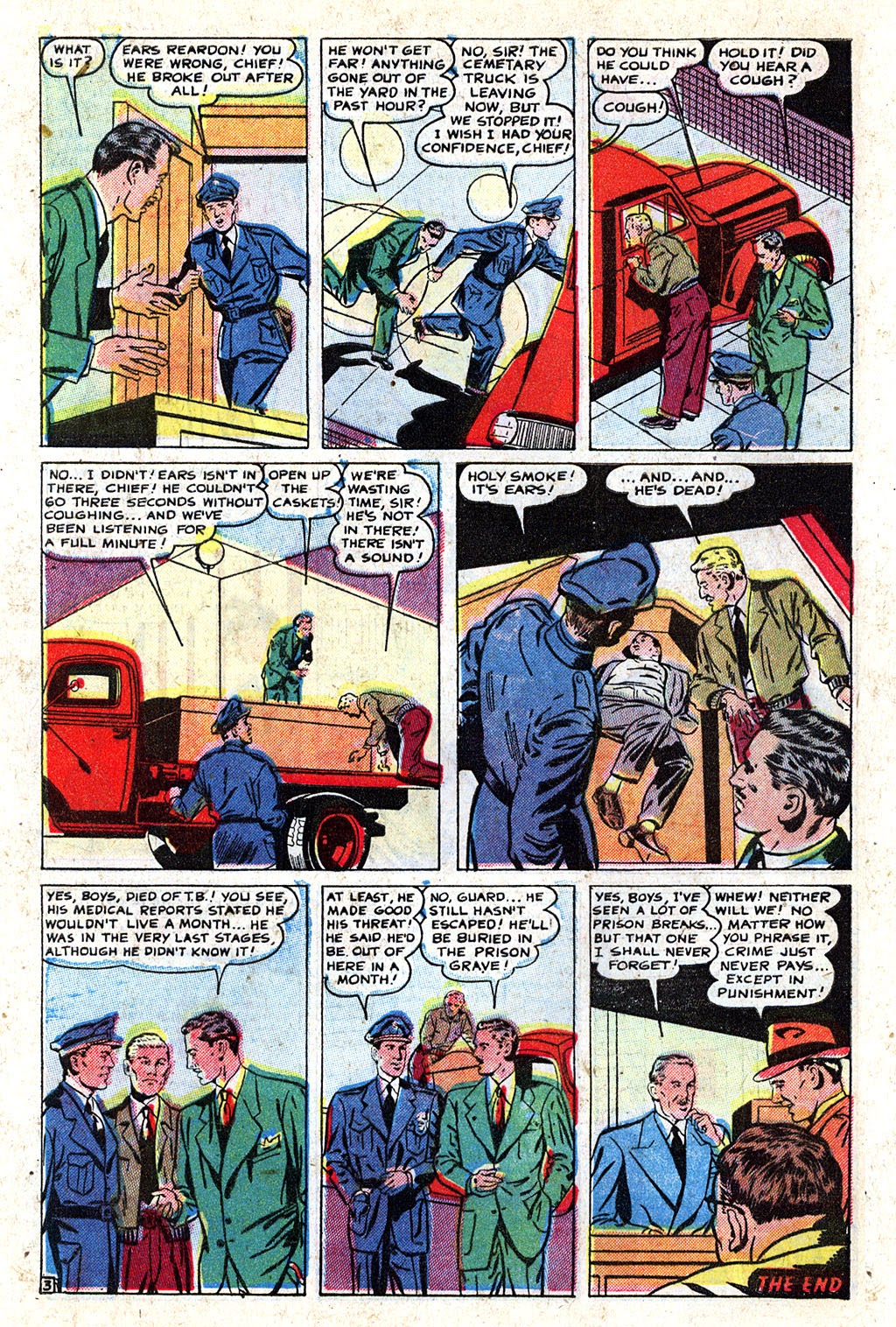 Read online Crime Cases Comics (1950) comic -  Issue #25 - 32