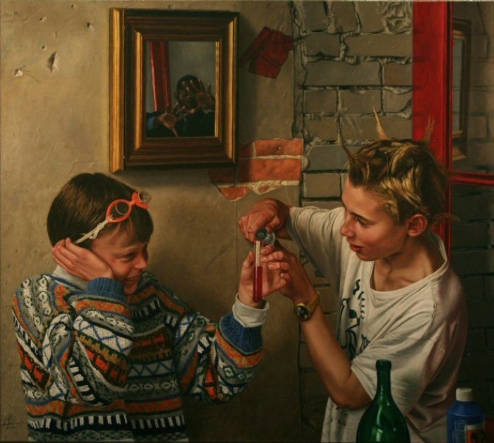 Wim Heldens Художник-реалист