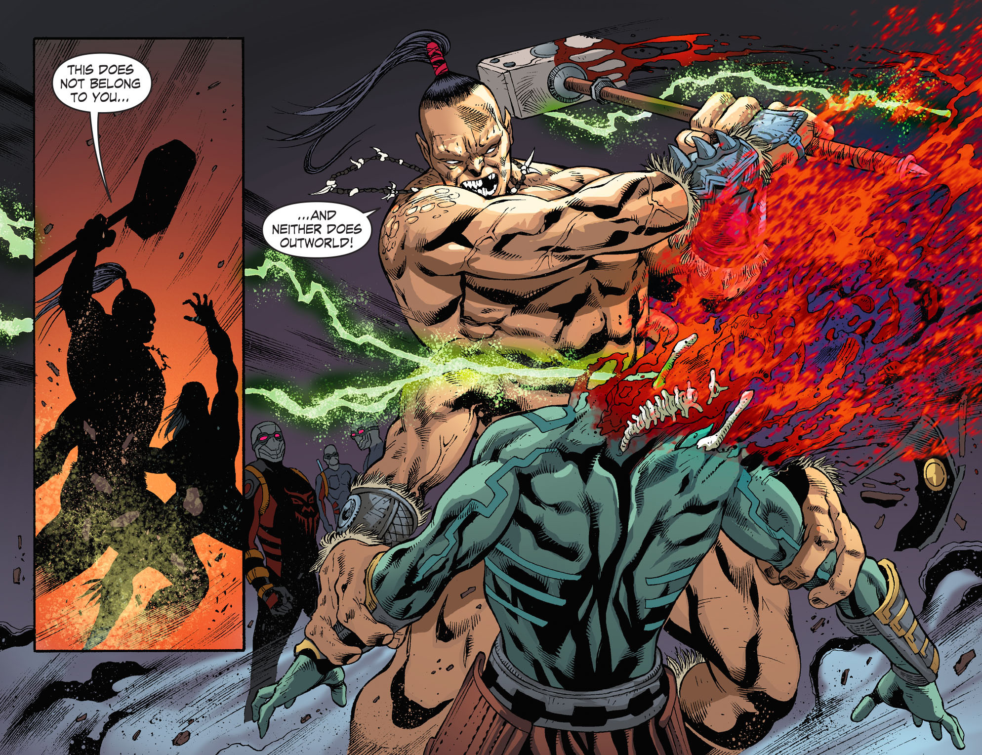 Read online Mortal Kombat X [I] comic -  Issue #7 - 20
