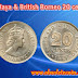  20 cents Malaya & British Borneo Queen Elizabeth II coins