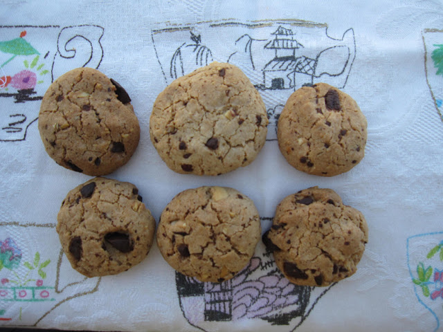  cookies de chocolate y avellana (sin mantequilla) 
