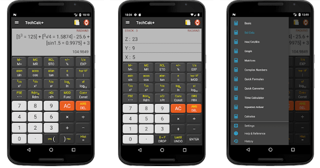 TechCalc+ Scientific Calculator (adfree) For Android
