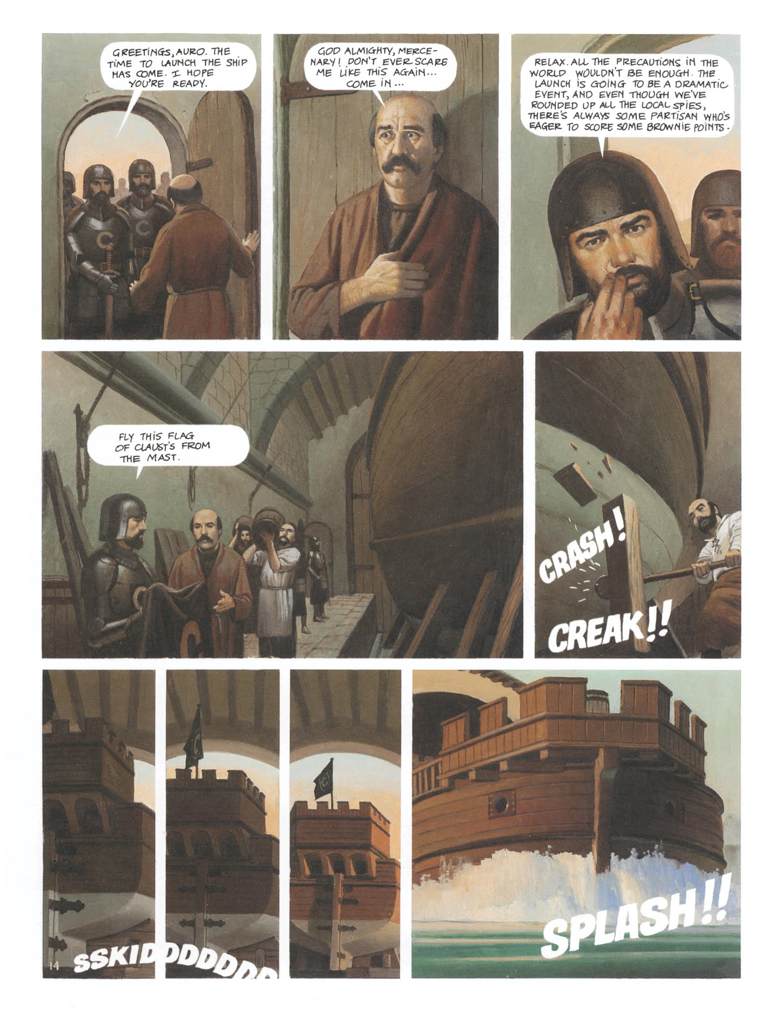 Read online The Mercenary comic -  Issue #3 - 17
