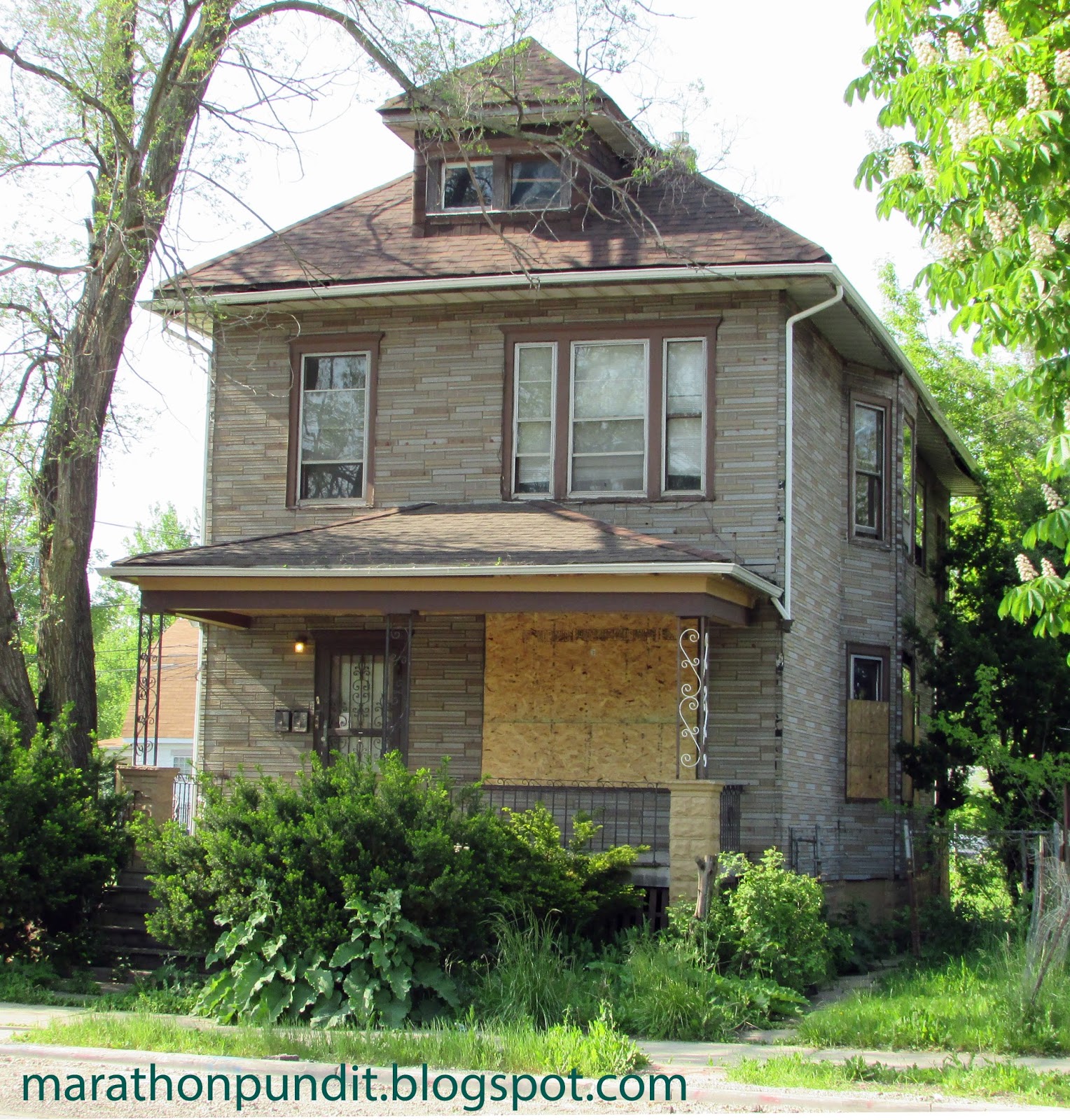 Marathon Pundit (Photos) Abandoned homes of Chicago's violent Roseland