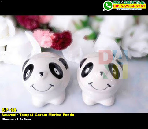 Souvenir Tempat Garam Merica Panda
