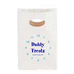 Daddy Treats Canvas Lunch Tote