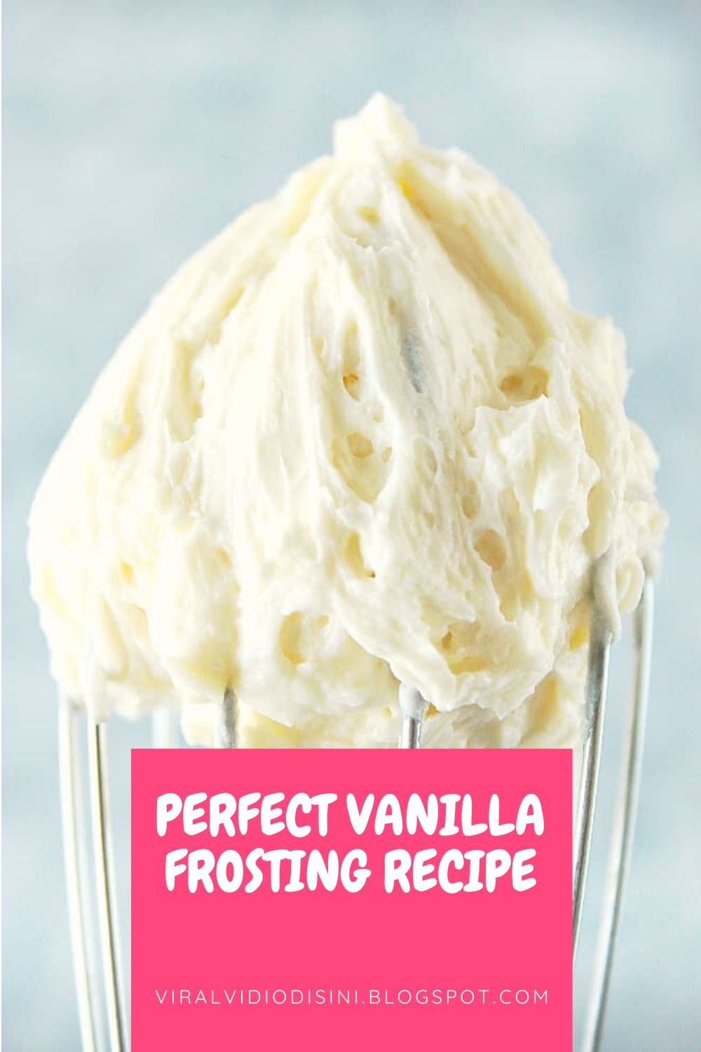 Perfect Vanilla Frosting Recipe VIRAL VIDIO