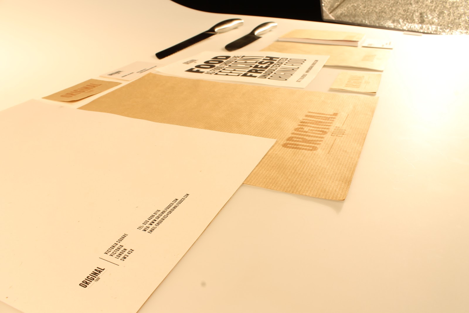 Design Practice Original food Stationary