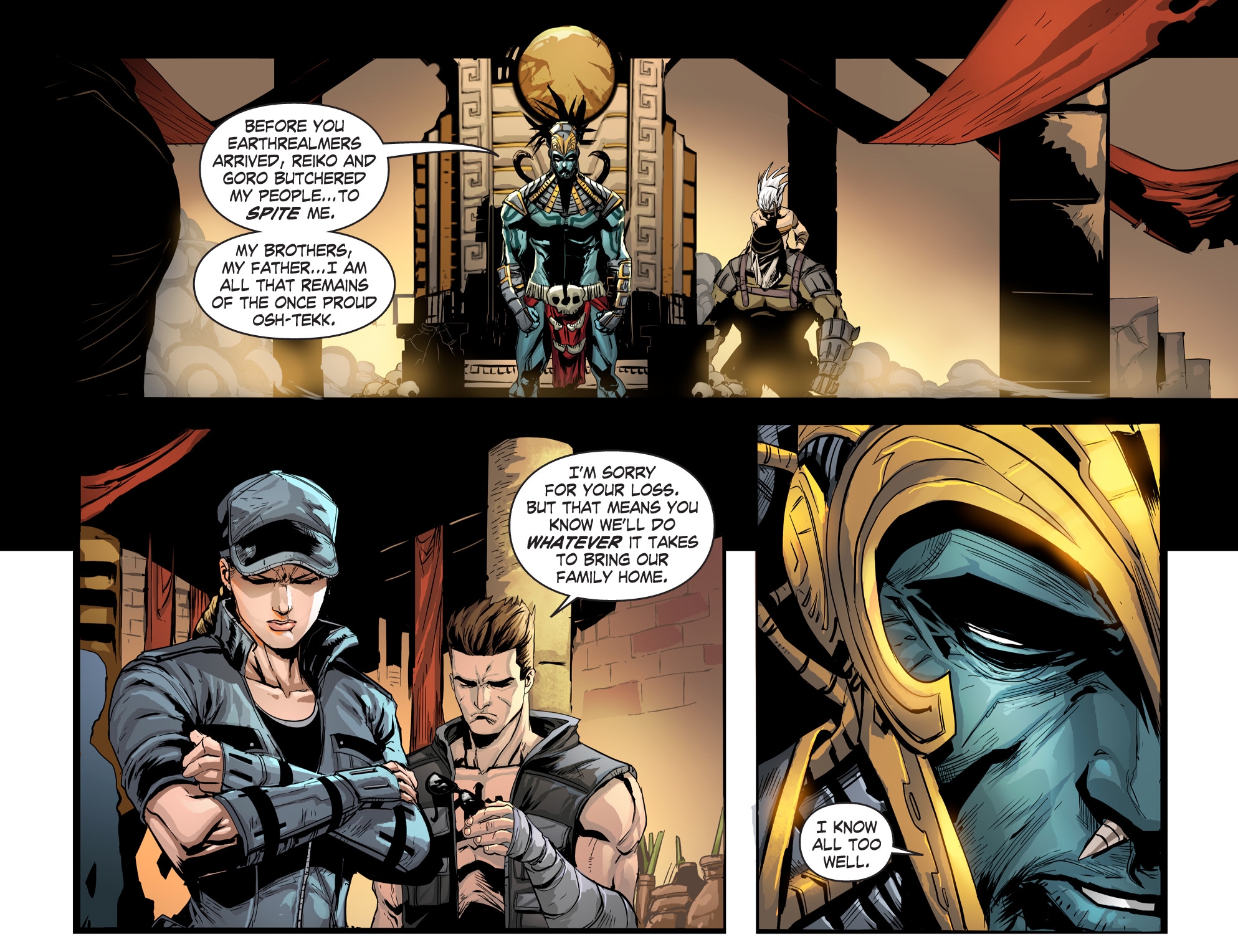 Read online Mortal Kombat X [I] comic -  Issue #13 - 8