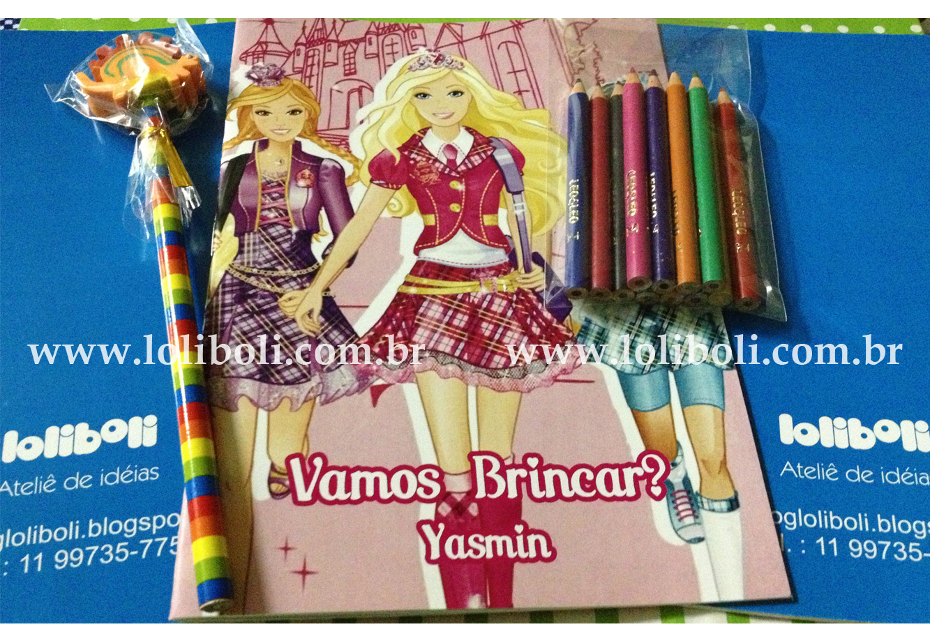 Loliboli Personalizados: Festa da Barbie - Yasmin