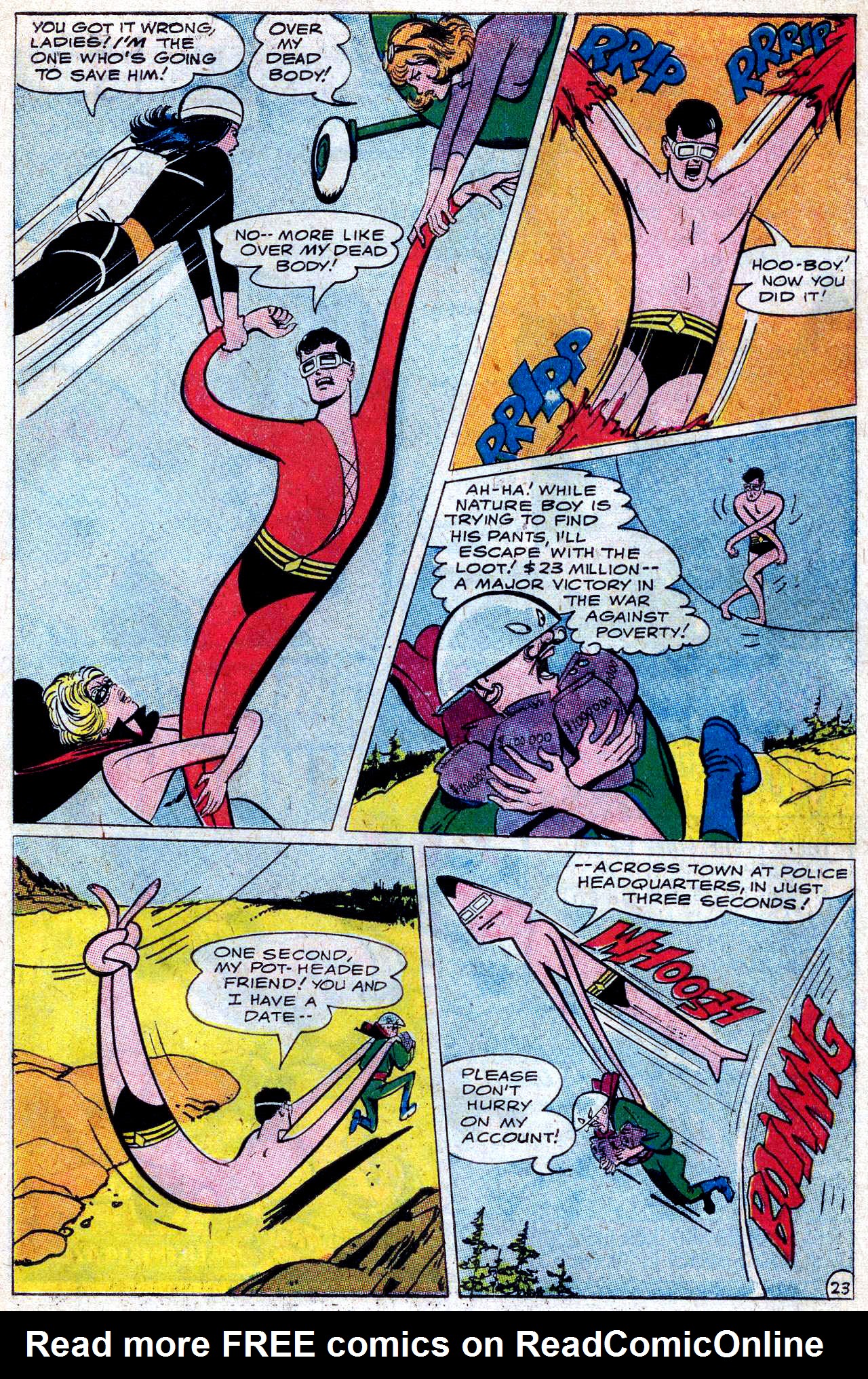 Read online Plastic Man (1966) comic -  Issue #4 - 25