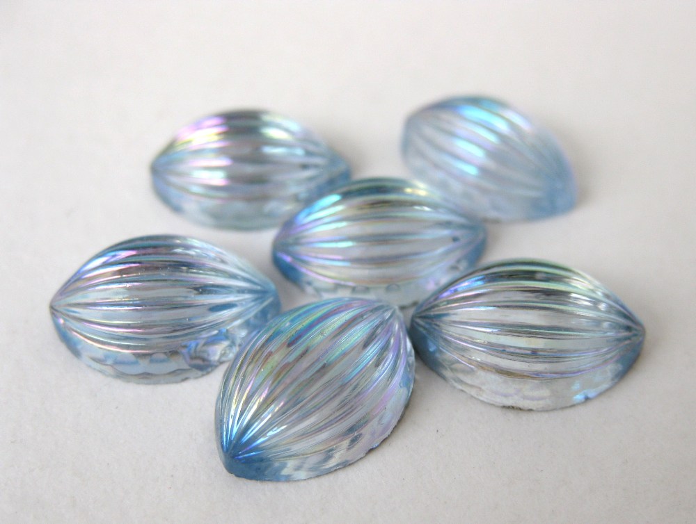 Bumbershoot Designs and Supplies Estate Sale Vintage Glass Cabochons