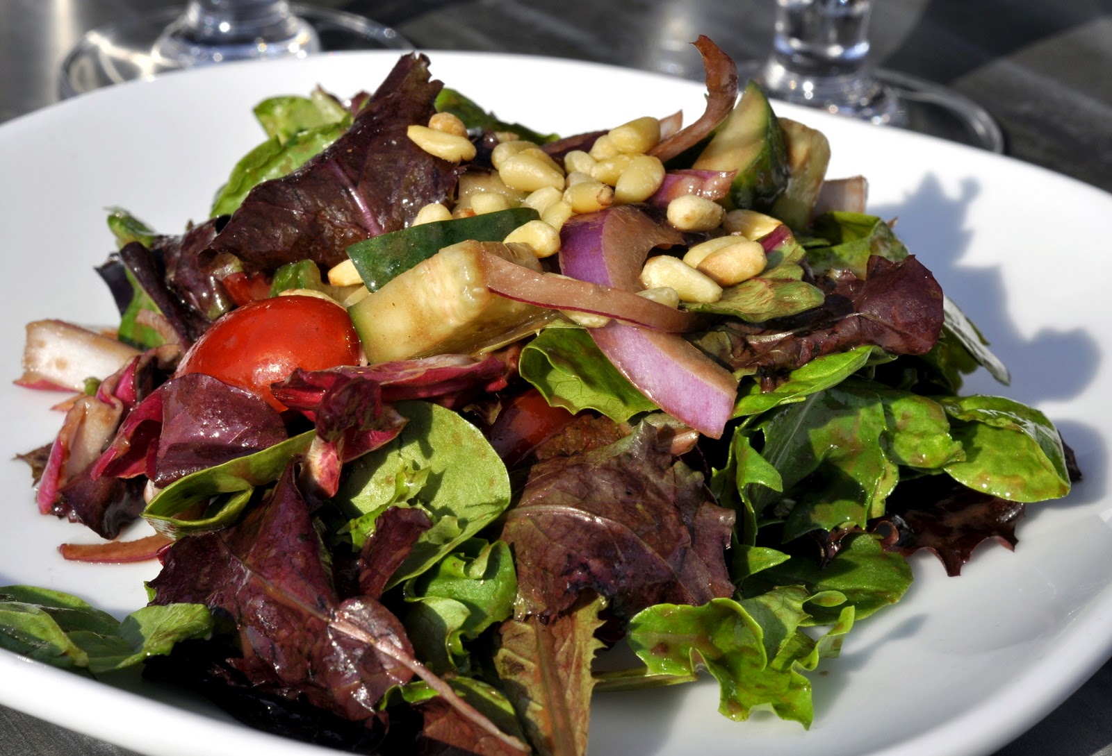 Market Green Salad - Blue Grillhouse - Bethlehem, PA | Taste As You Go