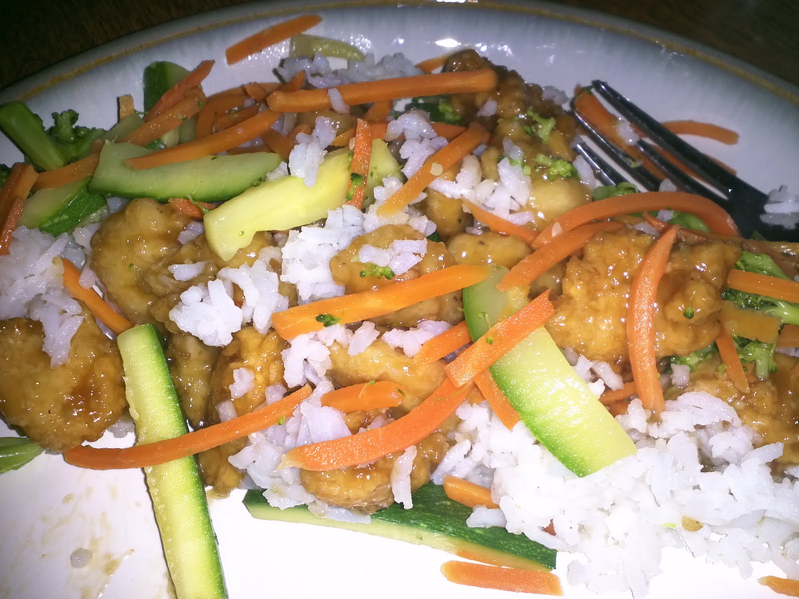 Recipes, Made My Way! Orange Chicken Veggies