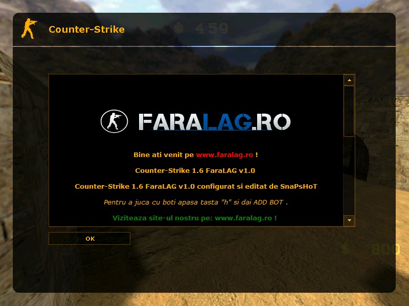 Download CS 1.6 FaraLag v1.0 - CS 1.6 ONE