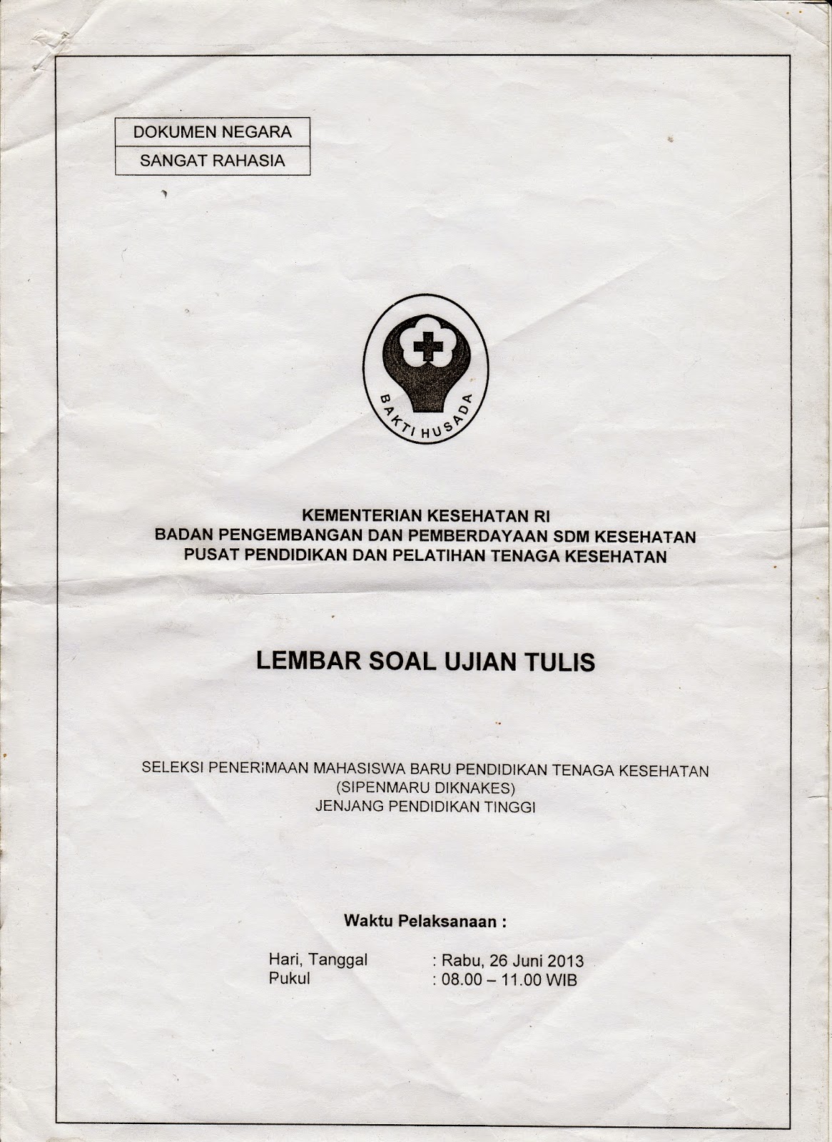 Best Download Soal Psikotes Poltekkes