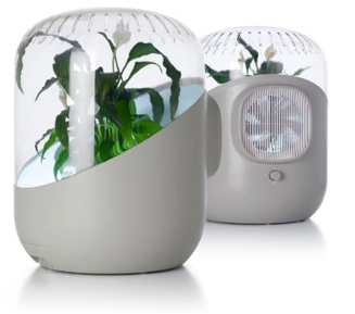 Air purifier goes green