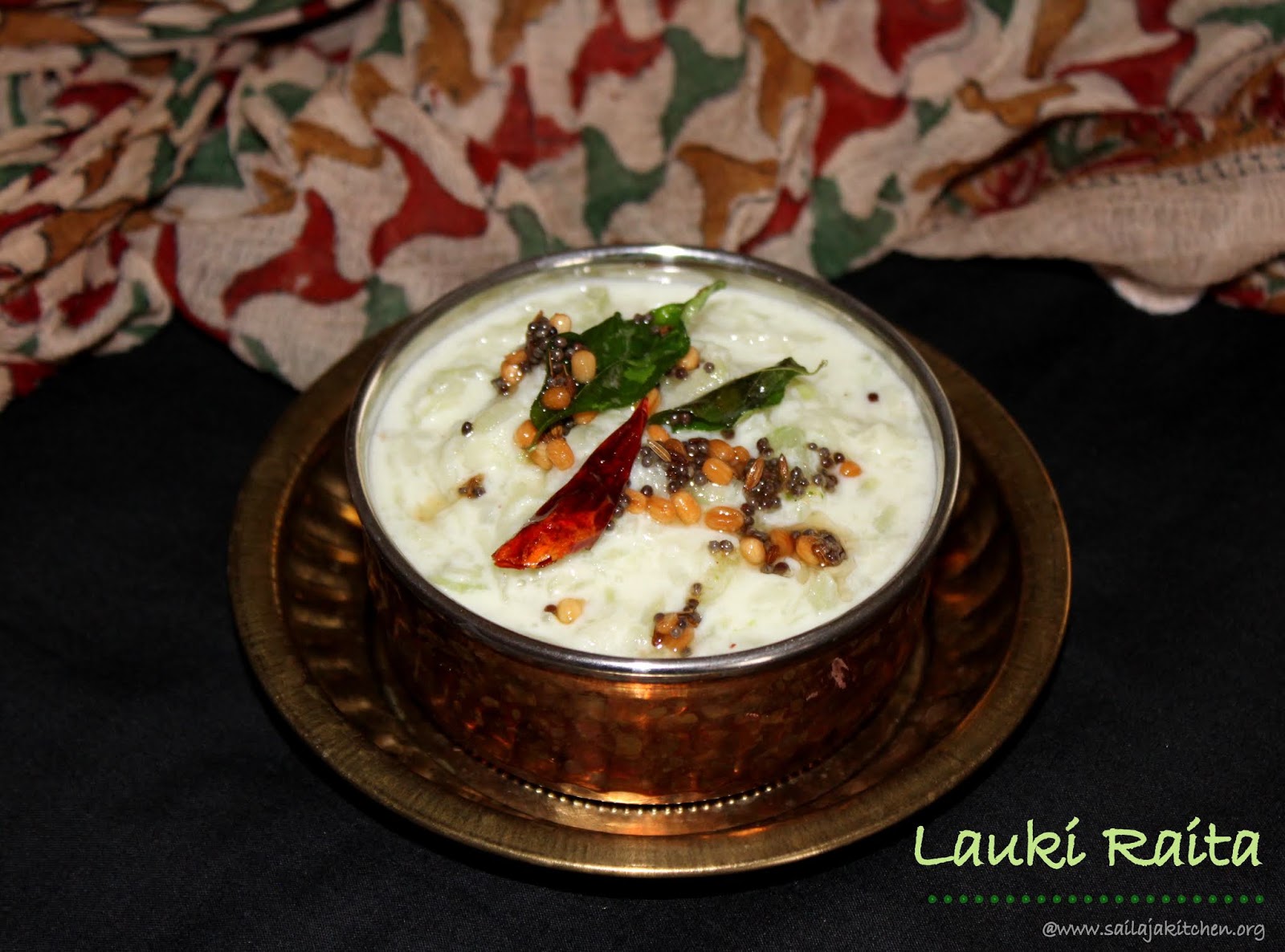 Sailaja Kitchen...A site for all food lovers!: Lauki Raita Recipe ...