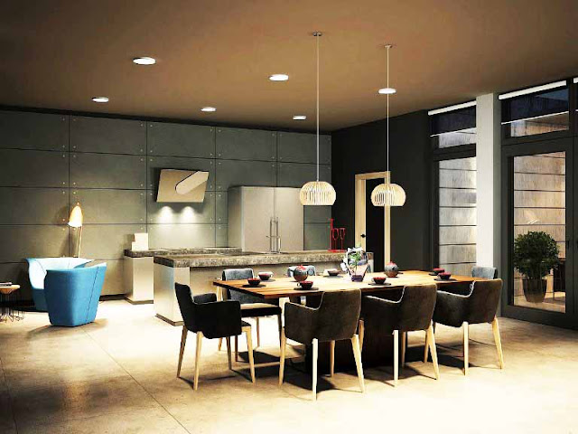 Ruang Makan A la Kafe Minimalis Ruang Makan A la Kafe Minimalis