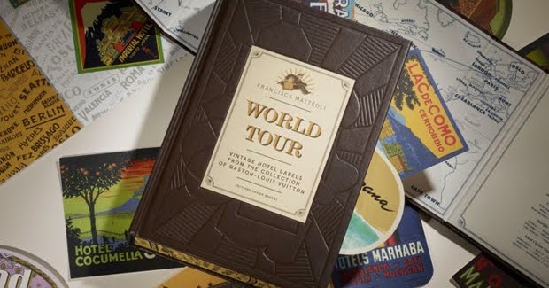 LH Marketing Deluxe: LOUIS VUITTON “WORLD TOUR” VINTAGE HOTEL LABELS
