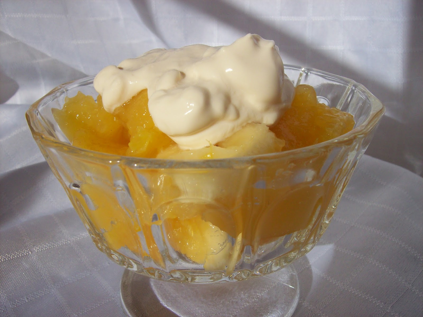 Stuffed At the Gill's Orange Jelly Dessert