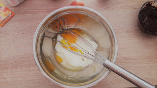 recette étape par étape gâteau chocolat framboise yaourt beurre facile