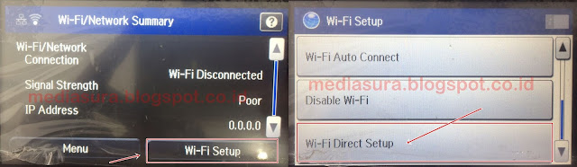MSura - Cara Setting Wifi Direct Epson L1455