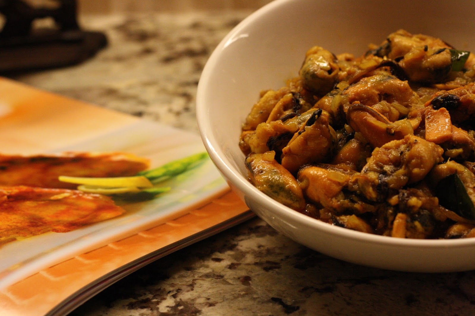 Cannelle et Cardamome Spicy Kerala Style Mussels