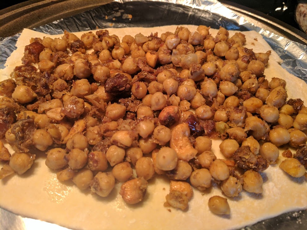 Green Tea or Jamboree Chickpea pastry with Cashews and Dates