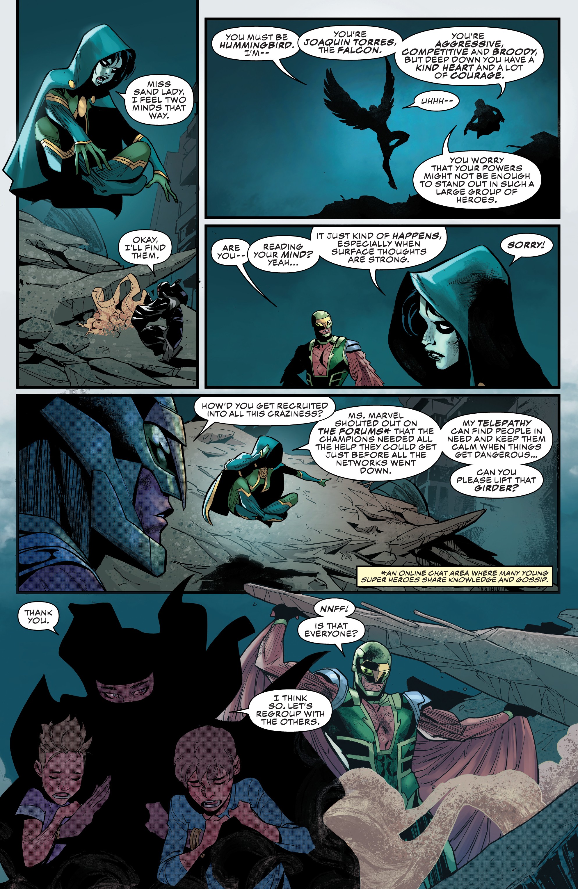 Read online Champions (2019) comic -  Issue #6 - 6