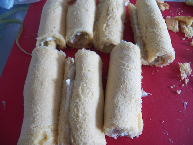 Celery, Apricot and Pecan Pinwheels